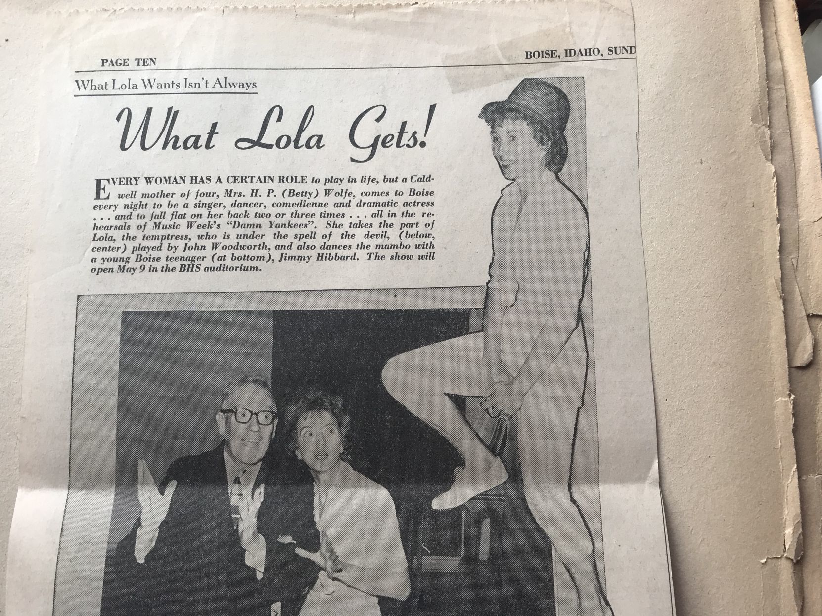 Lola in Damn Yankees